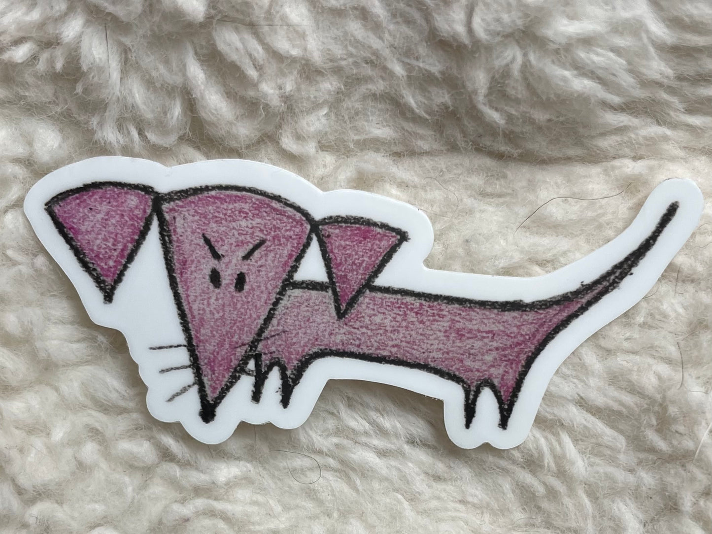 LIMITED EDITION Tiny Luther Art Sticker